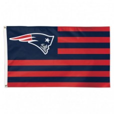 New England Patriots / Patriotic Americana Flag - Deluxe 3' X 5'